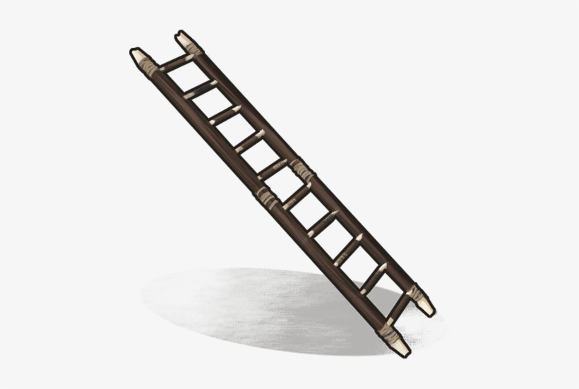 Wooden Ladder Icon - Short And Tall Ladder, transparent png