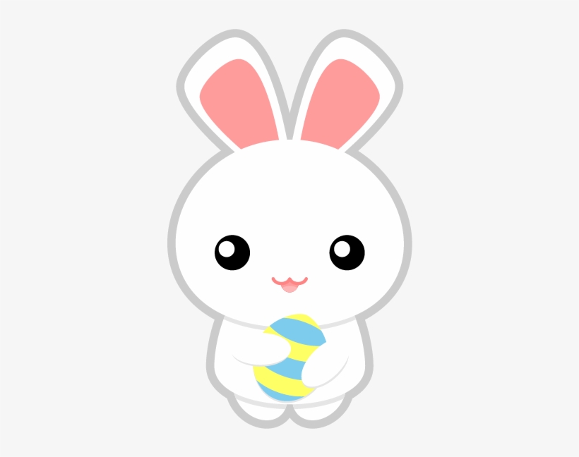 Small Clipart Easter Bunny - Cute Bunny Clip Art, transparent png