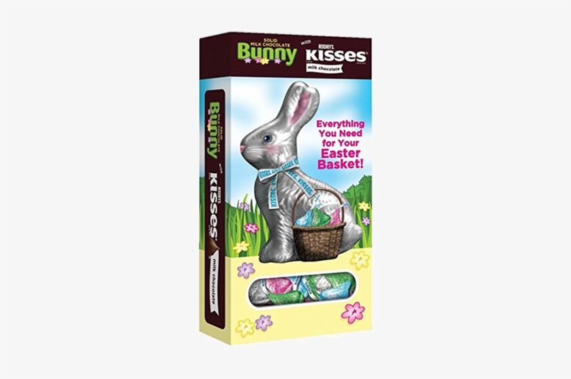Hershey's Kisses Solid Milk Chocolate Bunny 6 - Hershey's Milk Chocolate Kisses, 12 Oz, transparent png