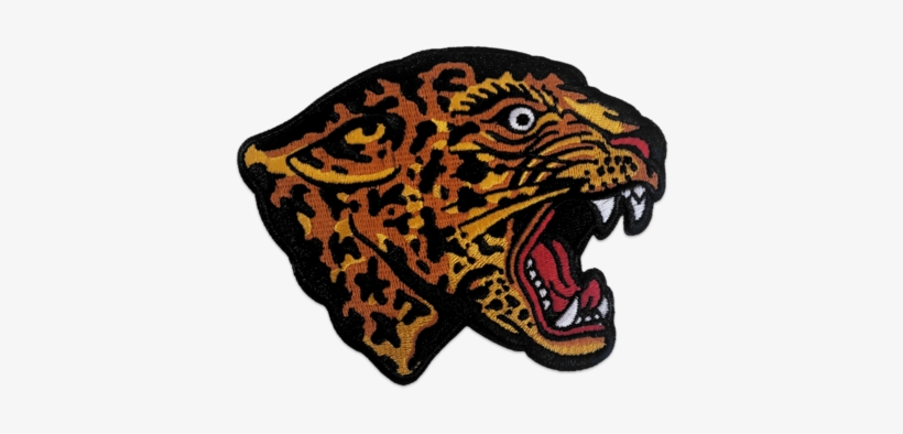 'blue Arms Leopard' Patch By Few And Far Collective - Leopard, transparent png