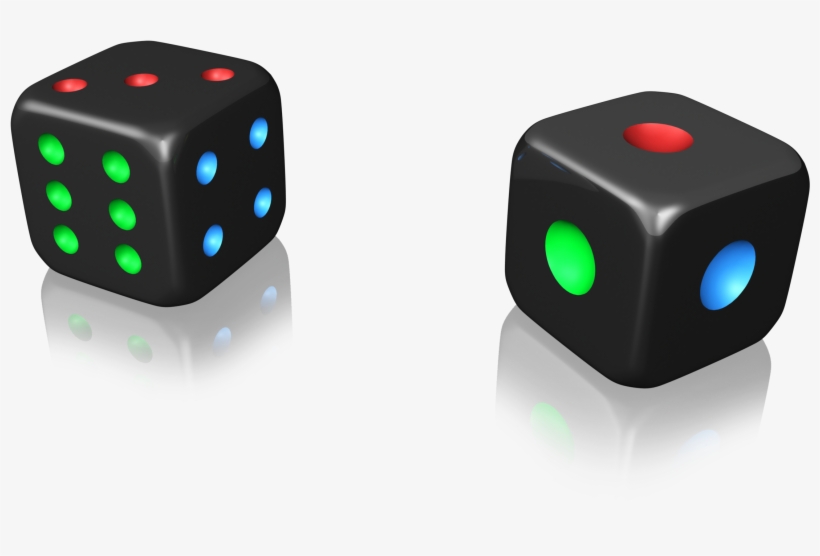 Dice Black Risk Backgammon Icon 812111 - ลูกเต๋า สี, transparent png
