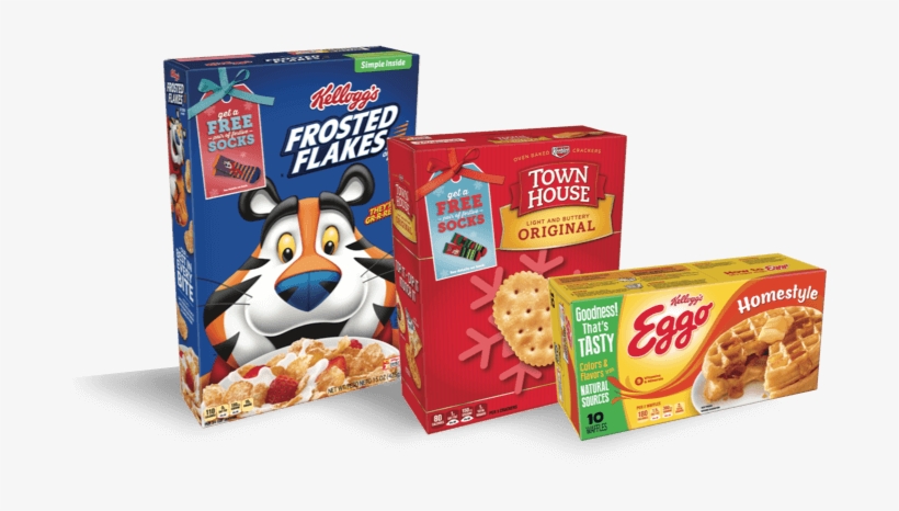 Kellogg's Frosted Flakes Cereal - 19 Oz Box, transparent png
