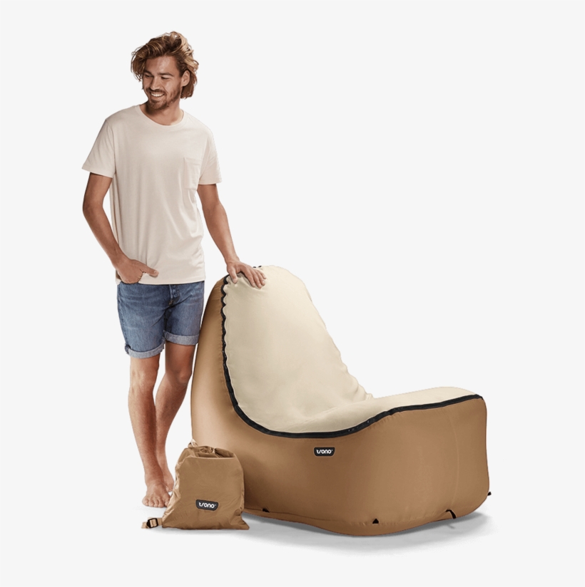 Trono Logo Grey - Chair, transparent png
