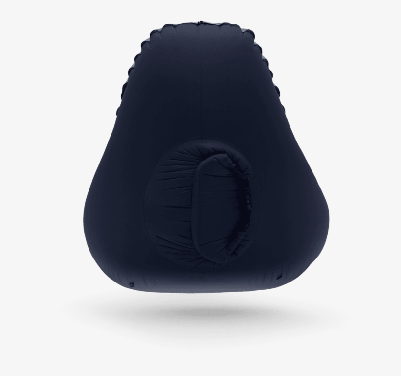 Trono™ Inflatable Chair - Ballet Flat, transparent png