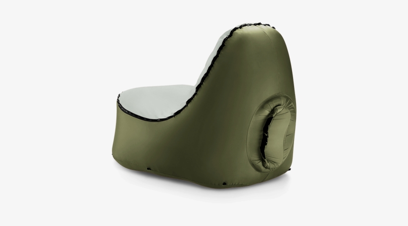 Gallery - Trono Inflatable Lounge Chair W/no-strain Back Support, transparent png