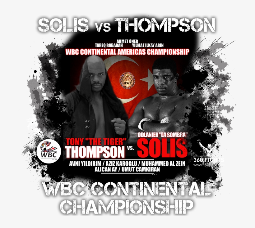 Odlanier Solis Vs Tony Thompson - Vitali Klitschko Vs Odlanier Solis, transparent png