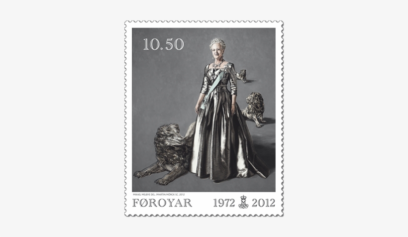 Queen Margrethe Ii Faroe Islands Stamp, transparent png