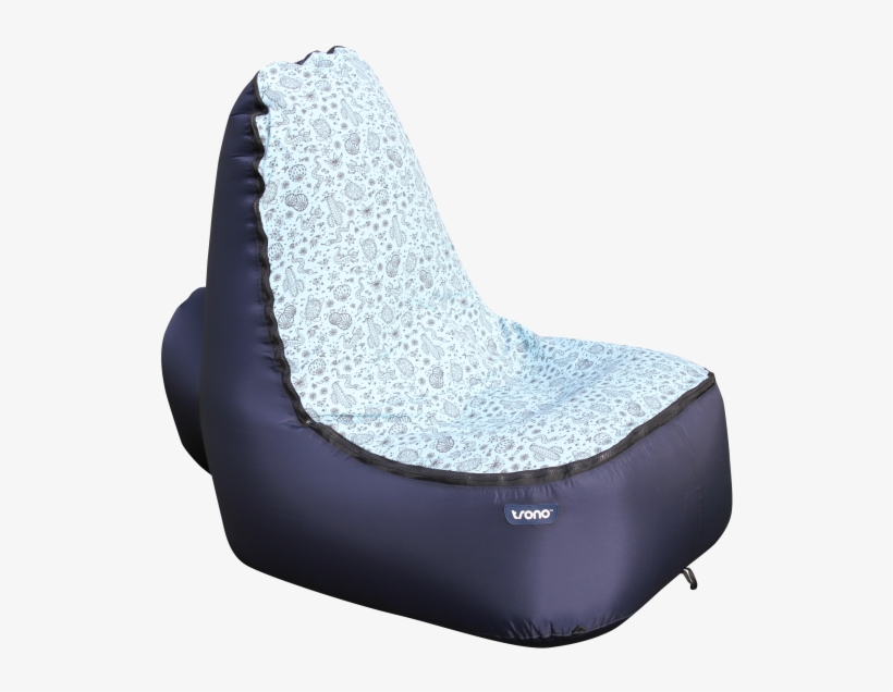 Trono Chair Kids Tropical Blue - Bean Bag Chair, transparent png