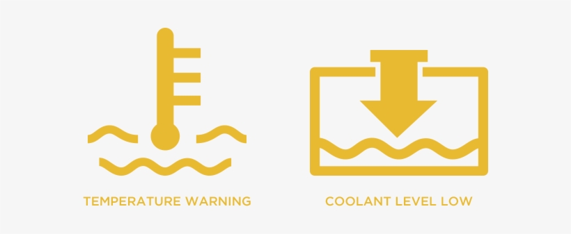 Warning Lights - Low Coolant Light Png, transparent png