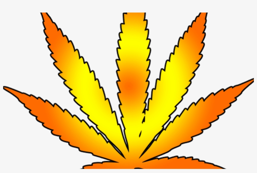 Cannabis Leaf Free Images At Clkercom Vector Clip Art - Illustration, transparent png
