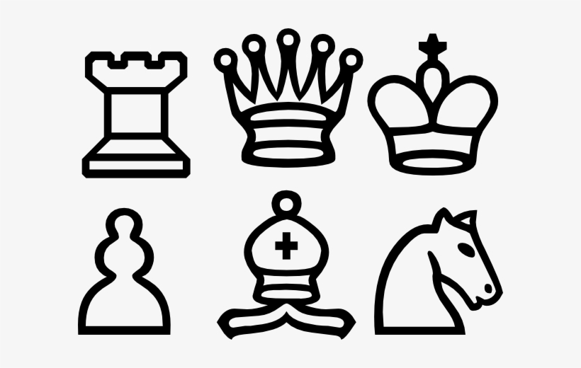 Chess Piece Black King - Chess Piece Clipart Free, transparent png