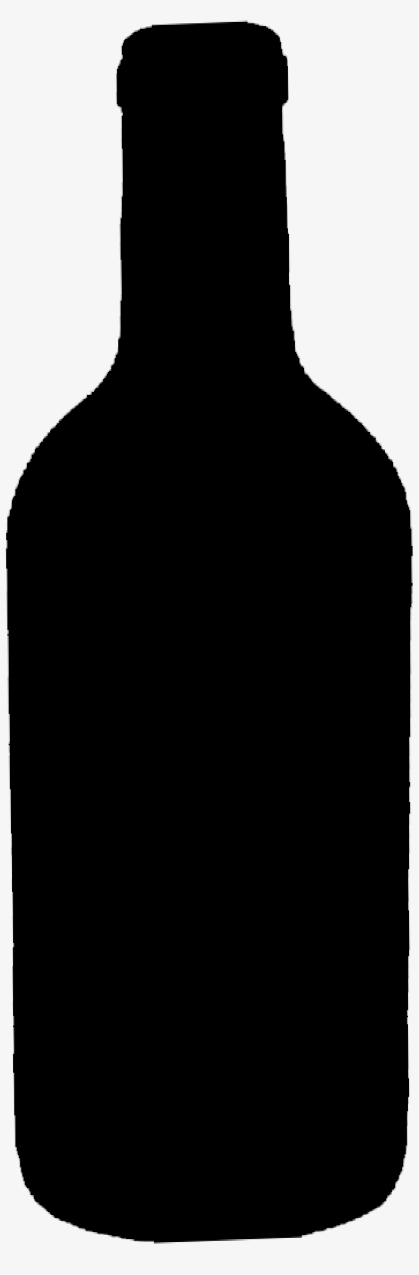 Wine Bottle Silhouette Wall Chalk Board [777983] - Silhouette Of A Bottle, transparent png