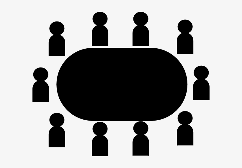 Conference Meeting Clip Art 600x490 Png Download Pngkit