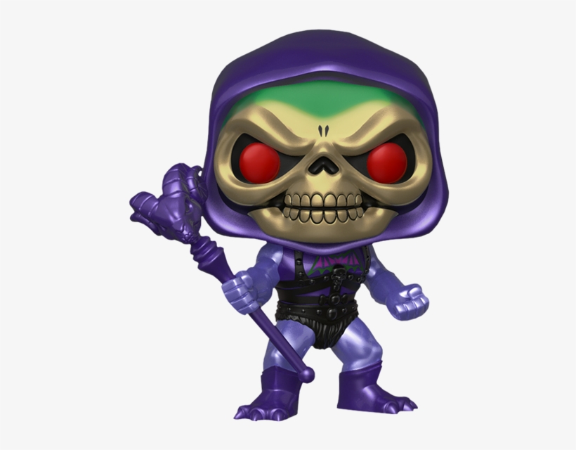 Masters Of The Universe - Metallic Skeletor Funko Pop, transparent png