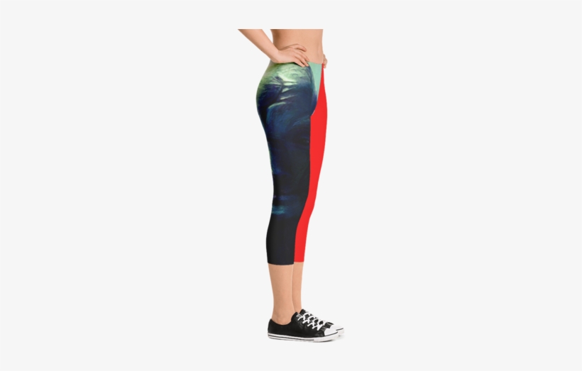 Supremely Supreme Leader Women's Capri Leggings - Leggings, transparent png