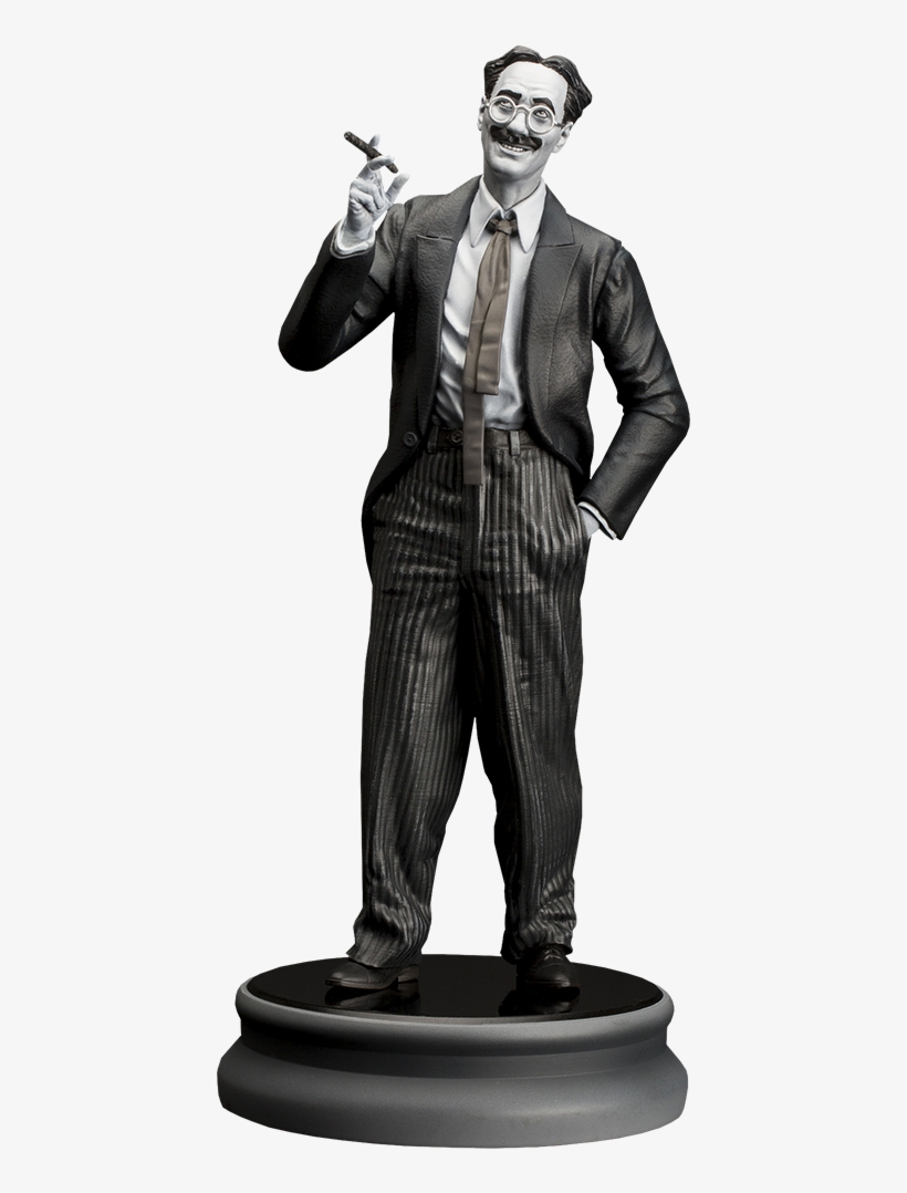 6" Groucho Marx Productions Inc Statue Groucho Marx - Groucho Marx Old & Rare Statue 26 Cm, transparent png