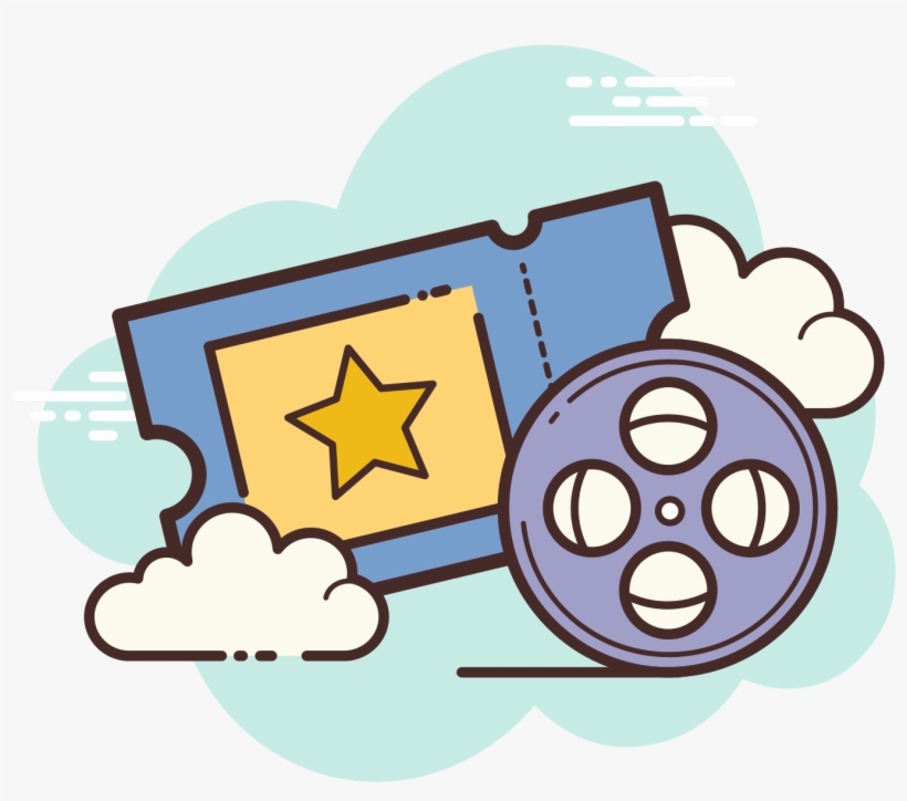 Icoicnspng Cinema Ticket Icon - Film, transparent png