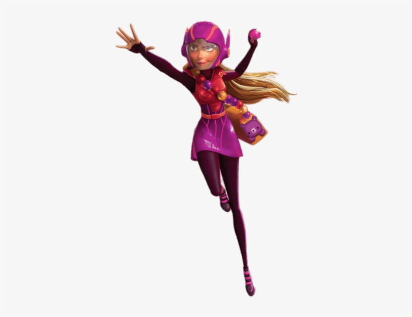 Big Hero 6 Honey Lemon In Action Png - Big Hero 6 Honey Lemon Suit, transparent png