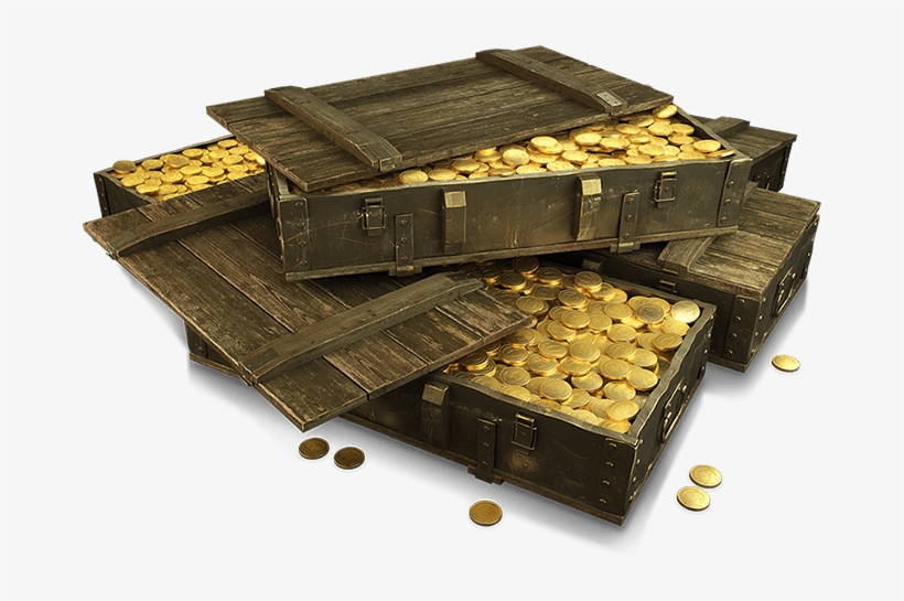 25,000 Gold - World Of Tanks Gold, transparent png