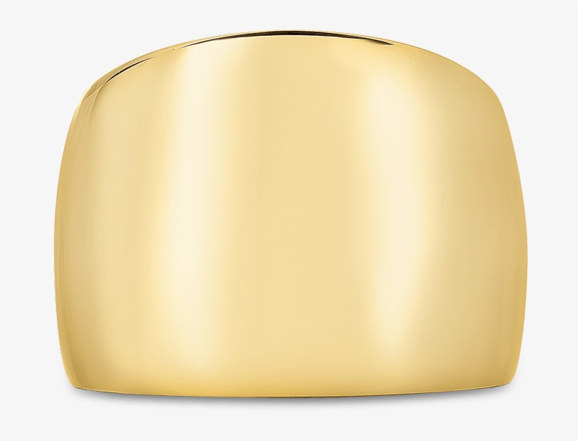 Roberto Coin Golden Gate 18k Yellow Gold Ring - Light, transparent png
