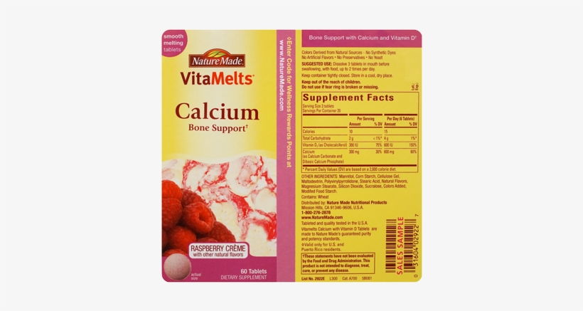 Vita Melts Calcium L - Nature Made Vitamelts Vitamin C Smooth Dissolve Tablets,, transparent png