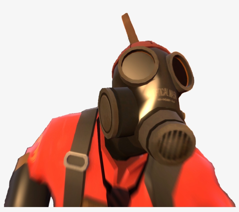 Put The Pyro In Interesting Locations - Gas Mask, transparent png
