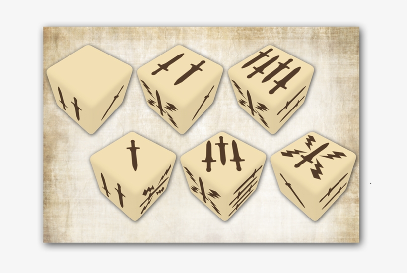 Pantheon's Special Dice Are Marked 1 To 5, With One - Mythic Battles Pantheon 10 Battle Dice Board Game Accesory, transparent png