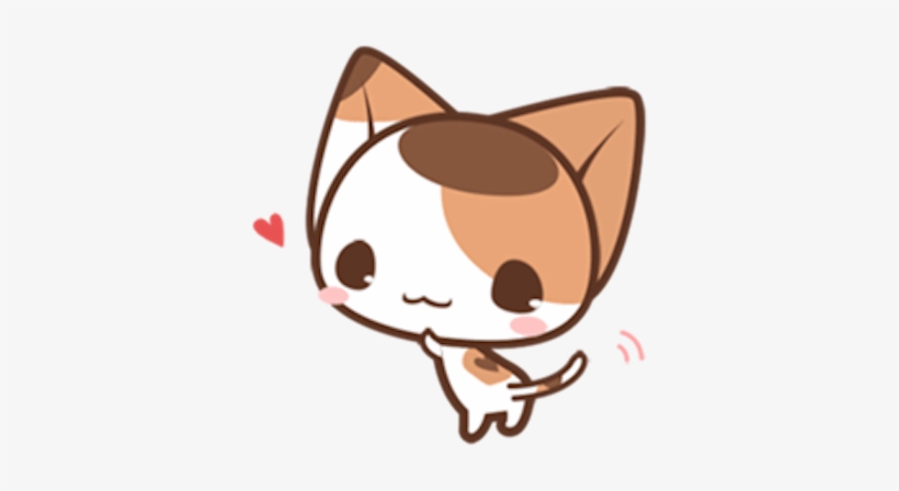 Neko Cat Messages Sticker-6 - Cat Playing With Yarn, transparent png