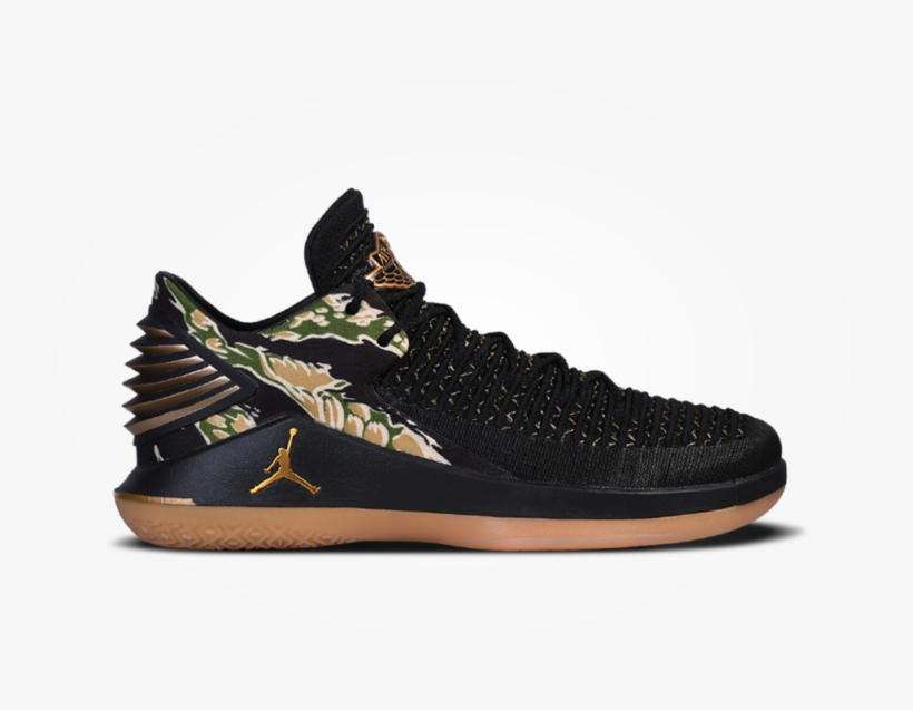 Air Jordan 32 Tiger Camo, transparent png