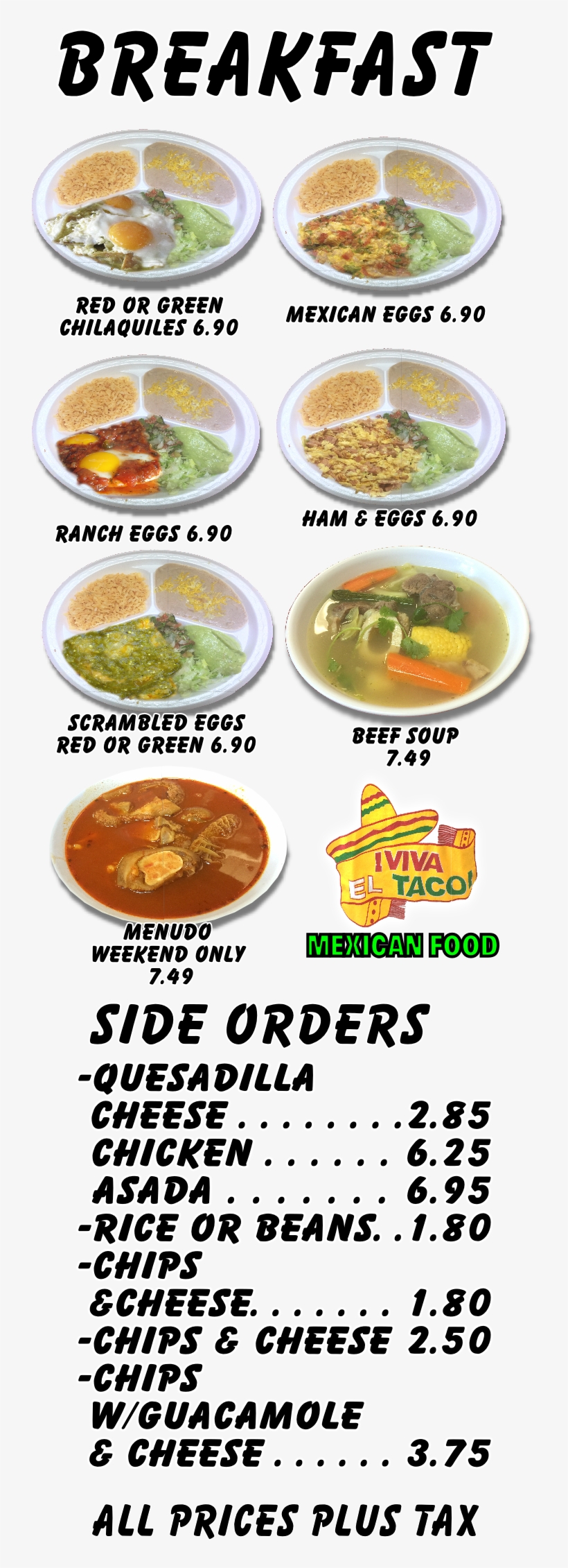 702 - 437 - 7405 - - Viva El Taco Express, transparent png