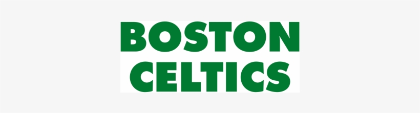 Boston Celtics Logos Iron Ons - Boston Celtics Text Png, transparent png