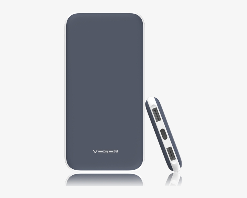 Vegerpower Slim Ports 10000mah Portable Battery Charger - Power Bank Veger V11, transparent png