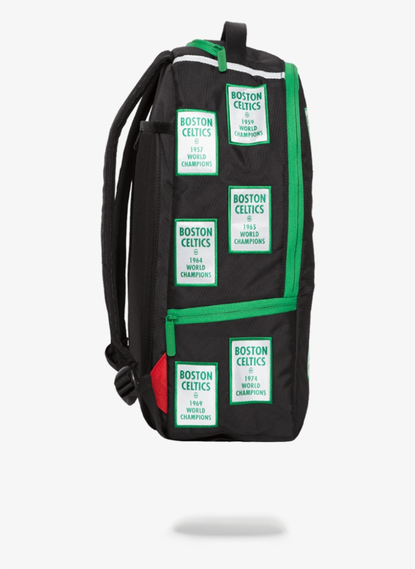 Black/green - Fanatics Boston Celtics Patches Nba Lab Backpack, Multi, transparent png