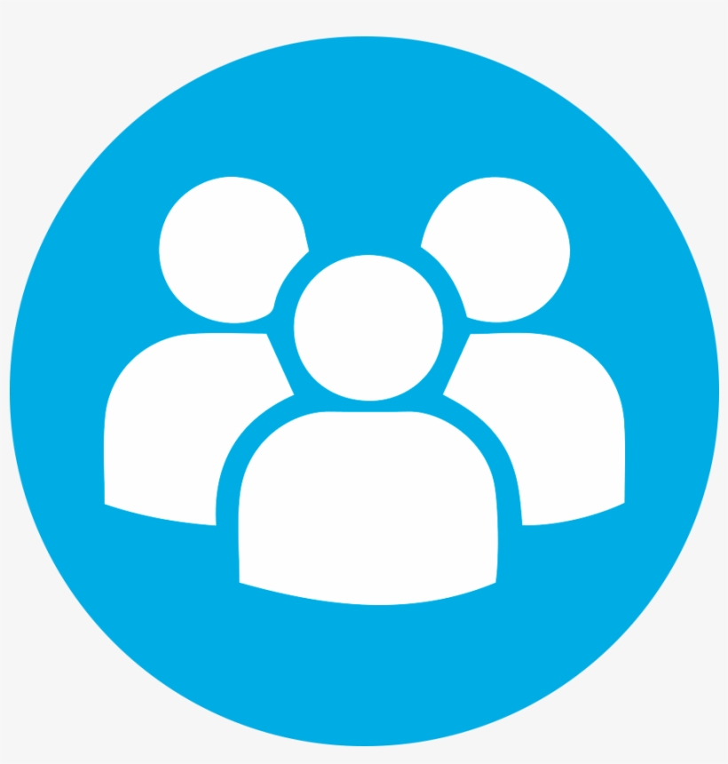 Blue People Icon