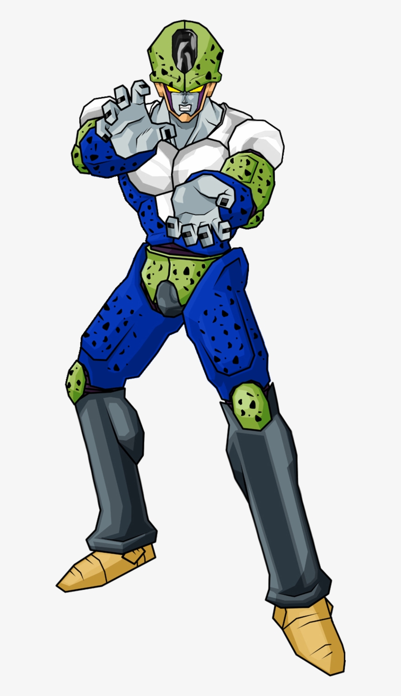 Cell 13 By Db Own Universe Arts-d3ffjpv - Cell Android 13 Absorbed, transparent png