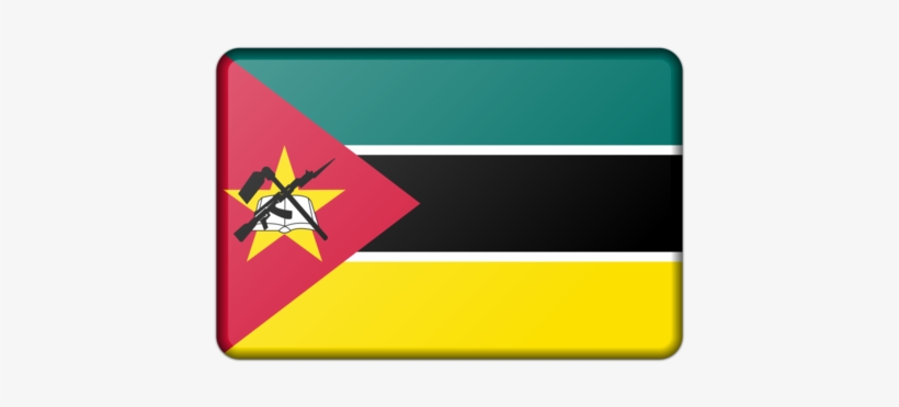 Flag Of Mozambique National Flag Flag Of South Africa - Mozambique Flag, transparent png