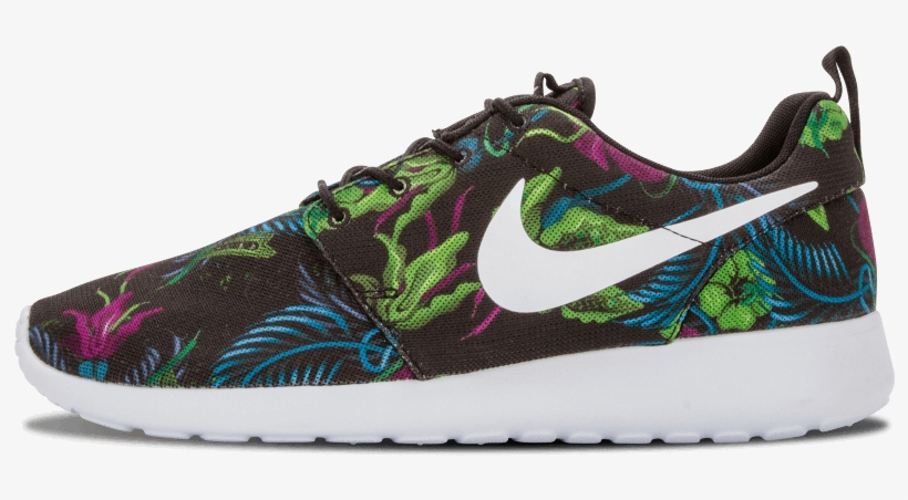 Nike Roshe Run Print Running Shoes - Nike Rosherun 9 Shoes Fuchsia Flash / White 655206, transparent png