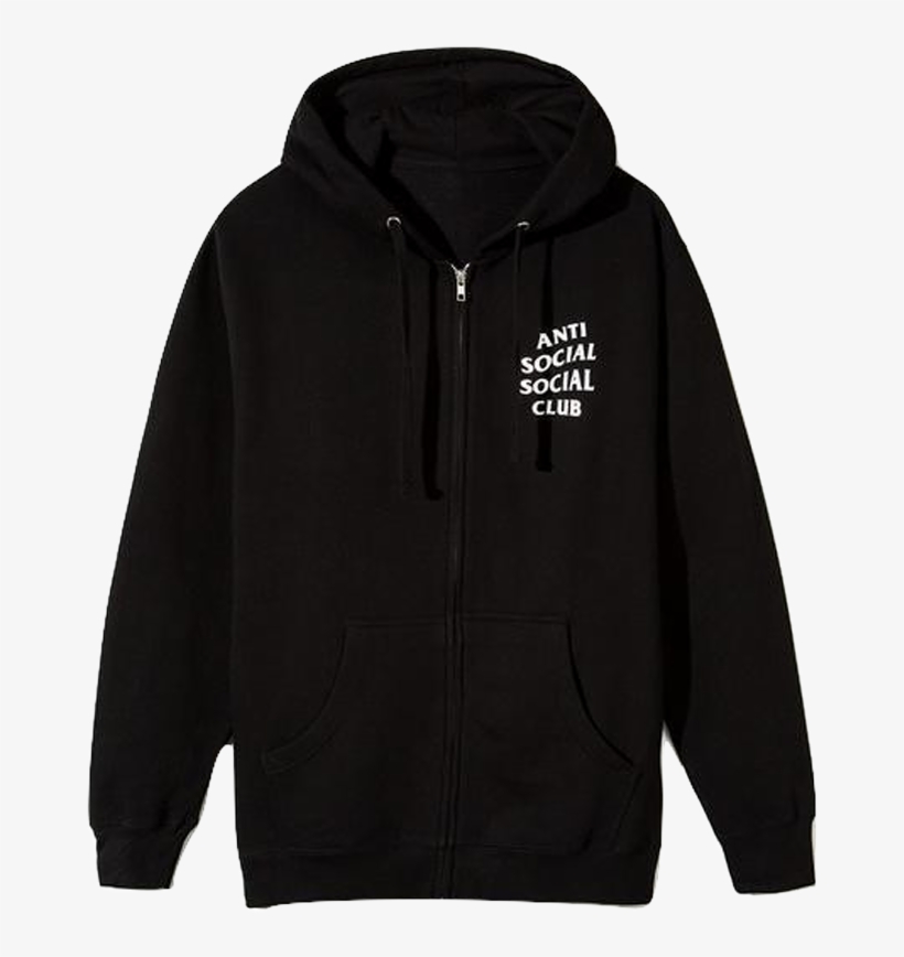 Anti Social Social Club - Hoodie Anti Social Social Club, transparent png