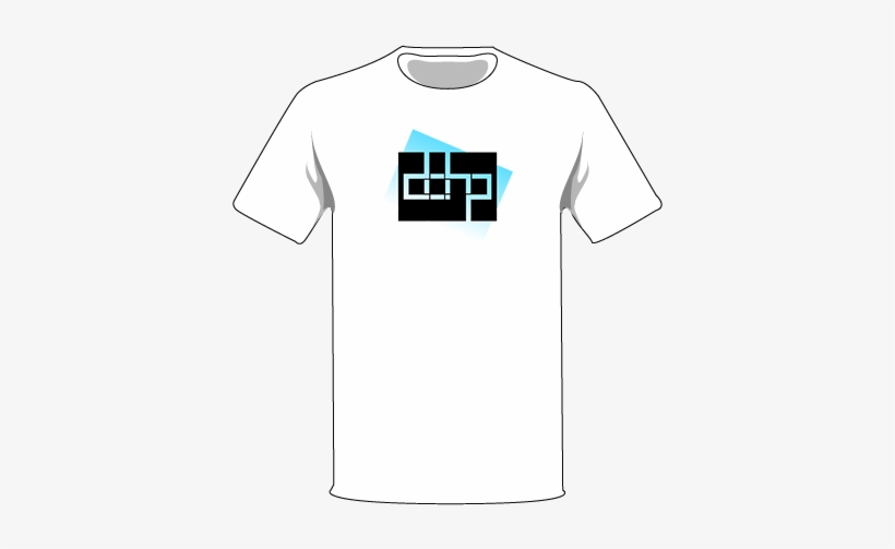 The White / Medium Blue Cutout Tree Shirt - - White Medium, transparent png
