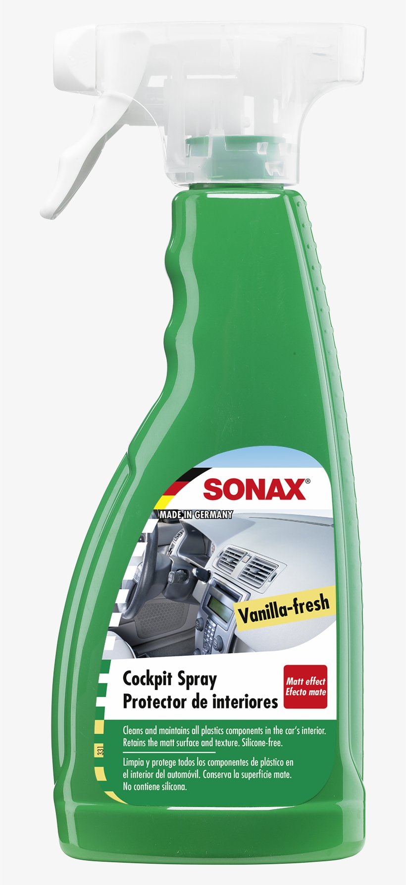 Sonax Cockpit Spray Vanilla-fresh - Sonax Interior, transparent png