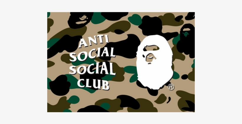 Bape Anti Social Club, transparent png