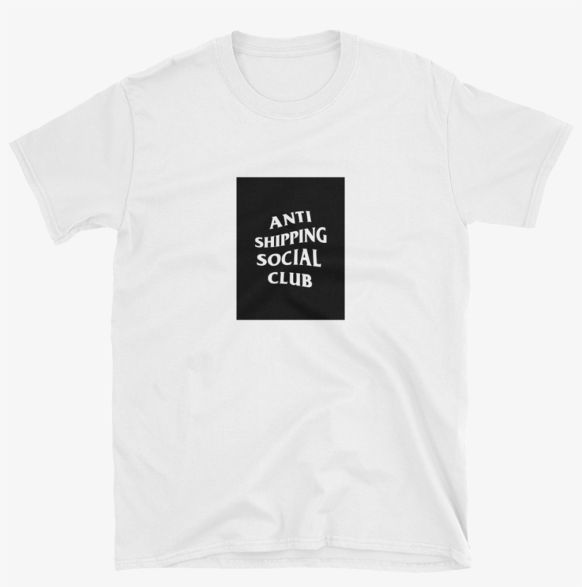 Image Of Anti Shipping Social Club Tee - Anti Social Social Club Assc Mind Games Hoody Black/white, transparent png