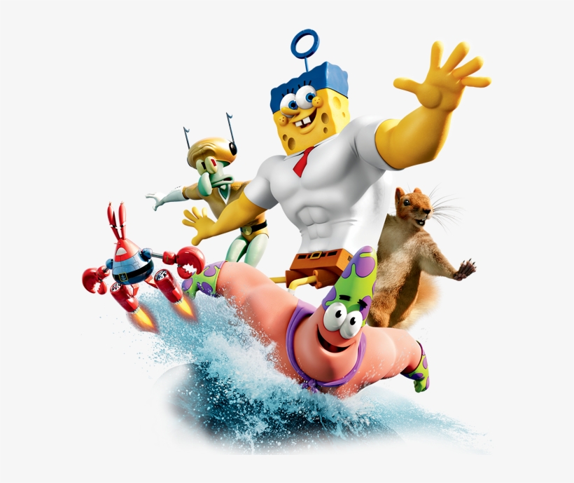 Bob Esponja - Sponge Out Of Water, transparent png