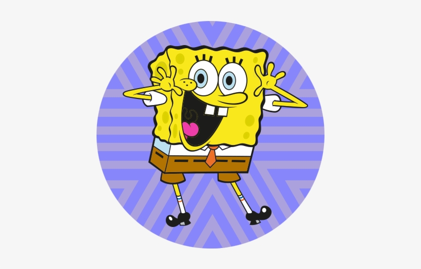Bob Esponja - Sponge Bob Square Pants Dessert Plates, 8ct, transparent png