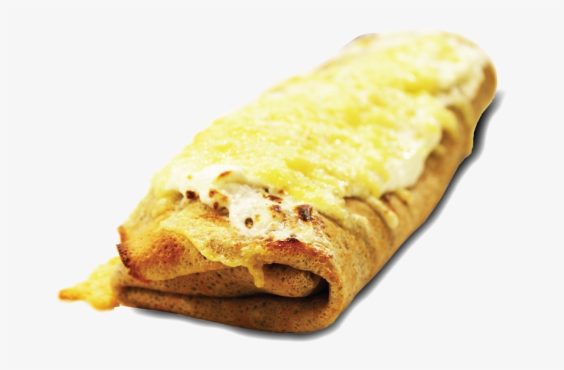 O' Gratin - Crepe Ham And Cheese Png, transparent png