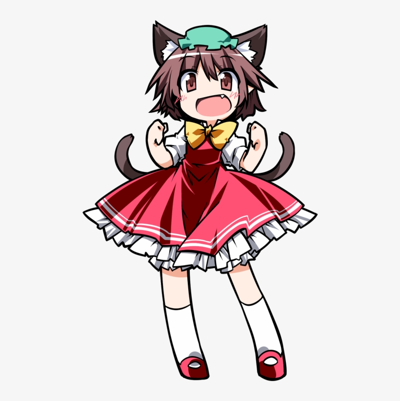 Chen Tpdp Render - Touhou Puppet Dance Performance Chen, transparent png