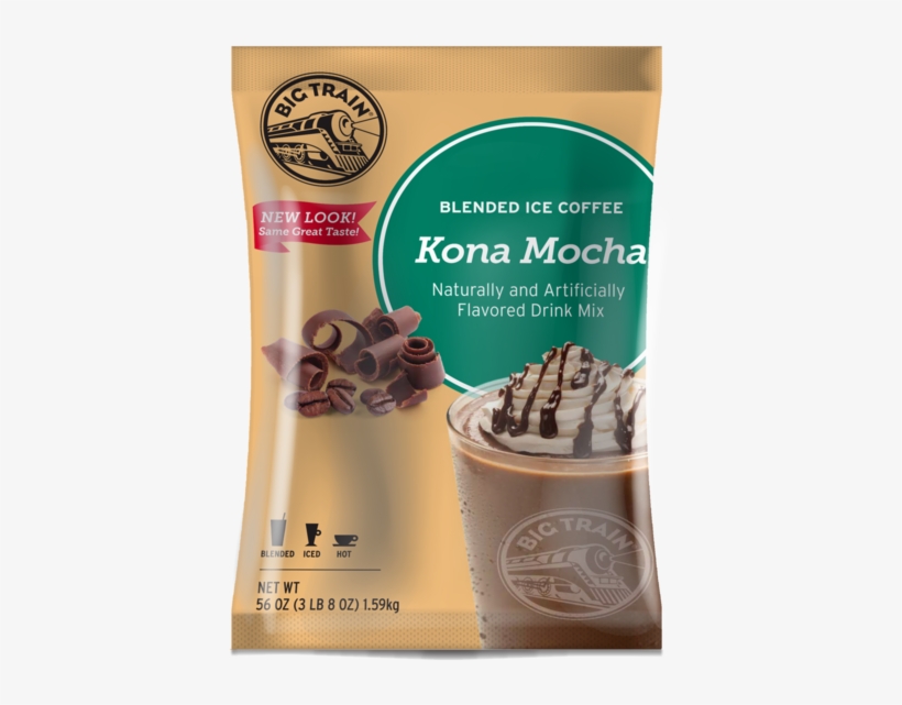 610830 Bic Konamocha Bt - Big Train Mocha Coffee, transparent png