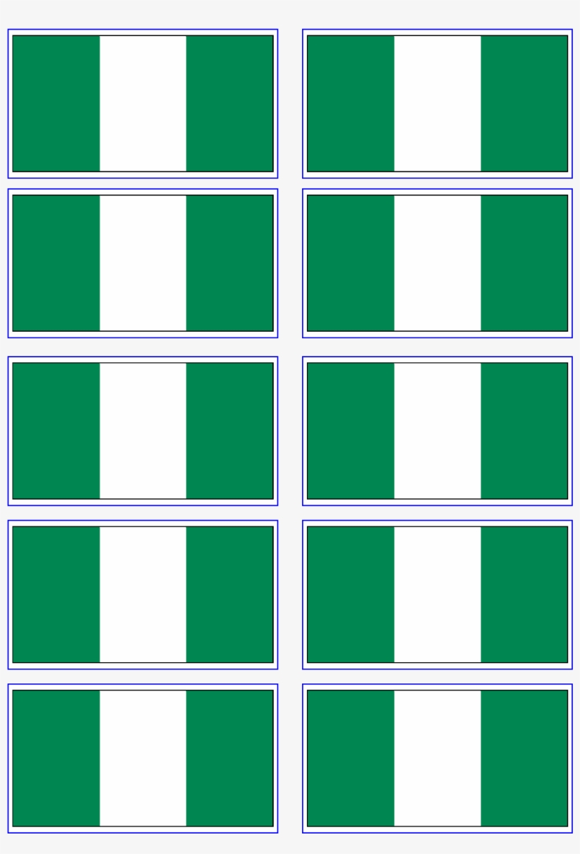 Nigeria Flag Main Image - Flag Of Nigeria, transparent png
