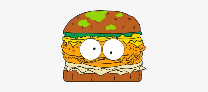 Horrid Hamburger Brown - Grossery Gang Horrid Hamburger, transparent png