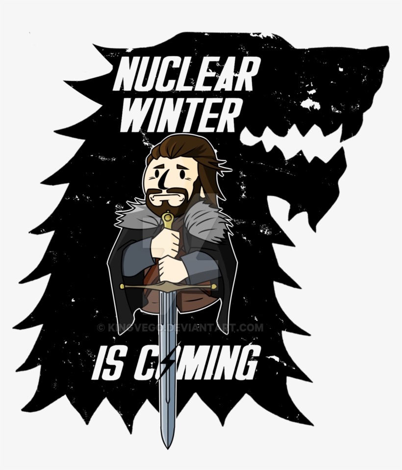 Adorable Winter Is Coming T-shirt Design By Kingvego - Illustration, transparent png